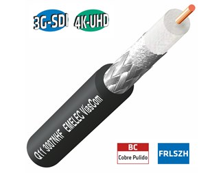 100,0 mtr Sort SDI 18 AWG Solid Core