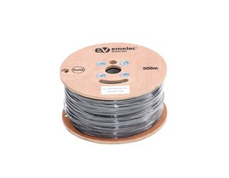 100,0 mtr Sort SDI 27 AWG PUR Outdoor