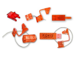 Prov-påse: DB9/VGA, USB kabellås, USB portlås, RJ45 portlås