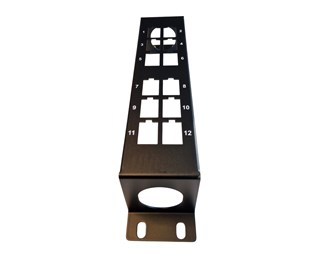 12 portars panel, vägg eller 10 tums skåp