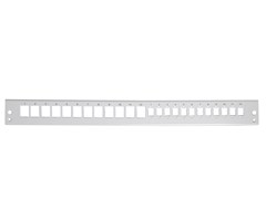 Frontpanel 12x Keystone  + 12x SC Simplex/LC Duplex