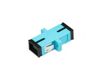 SC/SC, UPC, multimode simplex, turkos Zirconia, OM3