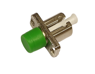 LC/UPC-FC/APC simplex MM/SM Hybrid adapter metal, Zirconia