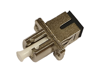 SC-MU MM/SM duplex UPC Hybrid adapter metall, Zirconia