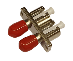 ST-LC MM/SM duplex UPC Hybrid adapter metal, Zirconia