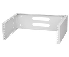 19"  Väggram 2HE, Djup 330mm, grå