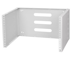 19"  Väggram 6HE, Djup 330mm, grå