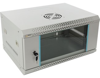 Väggskåp, Grå B540xH280xD400, 4HE (30kg)