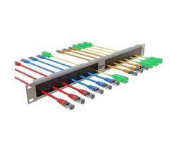 Borstpanel 19¨ Grå, 1HE