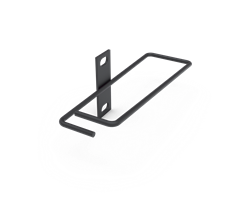 Metalbygel för 19'' profiler, svart, 50x150mm (par)