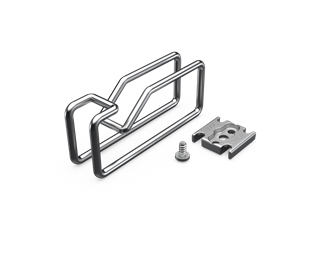 Kabelbygel zink/tråd 10pack