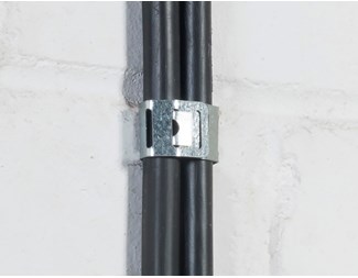 Metalclips för kabelmontage 110x20x30mm 50st