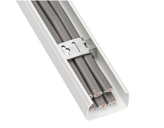 Metalclips för kabelmontage 110x20x30mm 50st