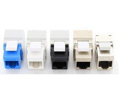 RJ45 Cat.6, svart