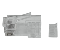 Modularkontakt RJ45 Cat.6 Slim UTP ( Solid/installation)