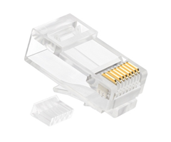 Modularkontakt RJ45 Cat.6 Slim UTP ( Solid/installation)