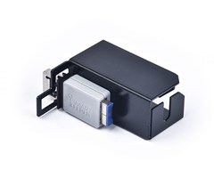 1st kabellås USB, svart