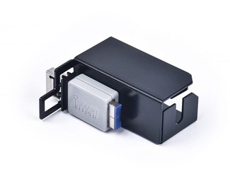 1st kabellås USB, svart