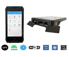Test PDA for kobber, fiber og Wi-Fi