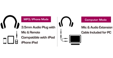 20108684 Headset Play ICY Silver Hodetelefon med MIC Nexlan 574219 GHCR-170S 471378540180 006.jpg