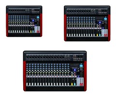 8 mono+2 stereo med 48V DC phantom power