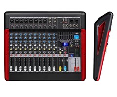 8 mono+2 stereo med 48V DC phantom power