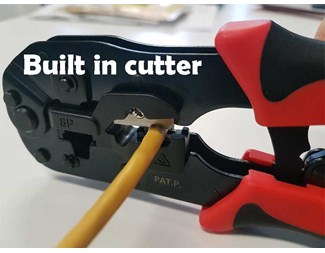 Robust - RJ45 med klippfunktion