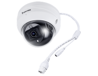 FD9369-2MP Dome utomhus H.265, IP66, fast optik 2.8mm