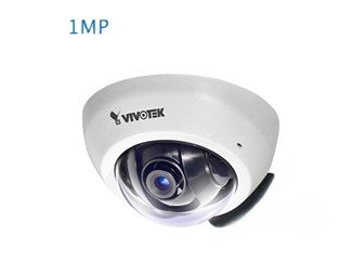 FD8136-F6 1MP minidomekamera, H.264, fast 6,0mm lins