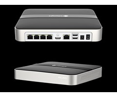 En hårdiskplats max 10TB, 1*RJ45 10M/100M, USB 2.0