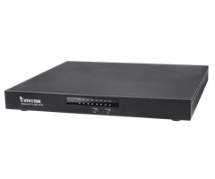 16 kanalers NVR, H.265, 16xPoE, 2xRJ45 (Gb) plats för 4xSata