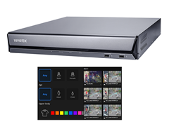 ND9442P, H.265, 16xPoE, 2xRJ45 (Gb) plats för 4xHDD