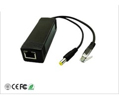 802.3af/at POE till 12V DC-omvandlare med POE ut