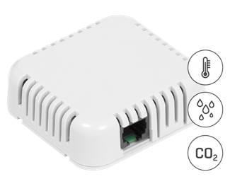 HomeBox, Sensor för Co2, Temperatur, Luftfuktighet