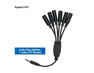 Splitter 1 till 6 sensorer med audioplug