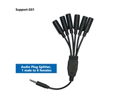 Splitter 1 till 6 sensorer med audioplug