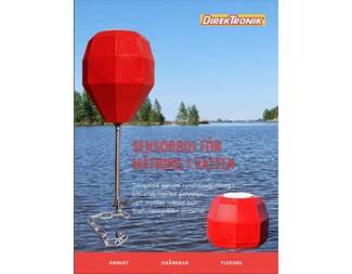 Sensorboj av rotationsgjuten polyeten