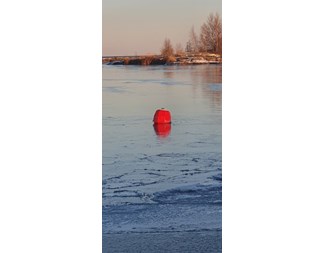 Sensorboj av rotationsgjuten polyeten