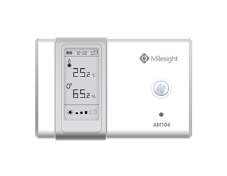 LoRaWan Multisensor display Temp. Luftfukt, Rörelse, Ljus