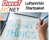 Startpaket, trådlös sensorövervakning med LoRaWAN