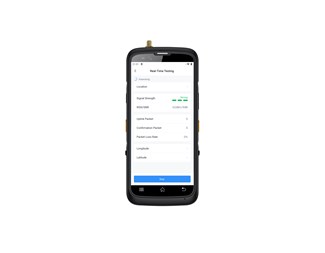 LoRaWAN field tester