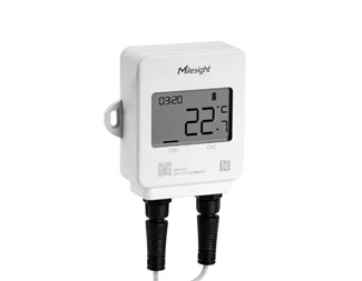 Två kanaler PT100 temperatur med display, LoRaWAN
