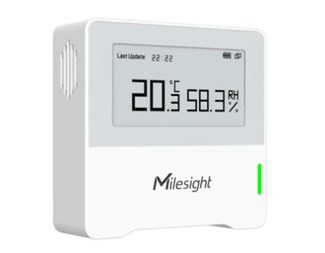 Temperatur och luftfuktighet med skärm, LoRaWAN