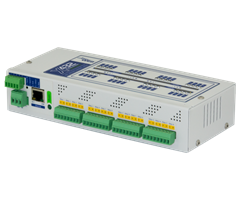 I/O kontroller 16DO, 16DI, 4 Analoga, 4 temp sens, 9-28VDC
