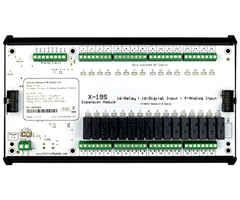 16 Relay SPST, 16 Digital och 4 Analog Input