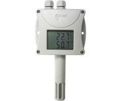 RS485 temperatur & luftfuktighetssensor utomhus med display