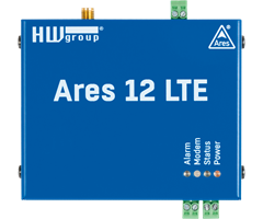 HWg-Ares12 LTE komplett kit inklusive 1st temperatursensor