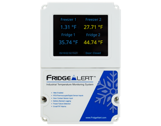 Professionell temperaturövervakning av kyl och frys