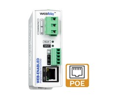 PoE, Relä (12A@240V), DI (4-26VDC)
