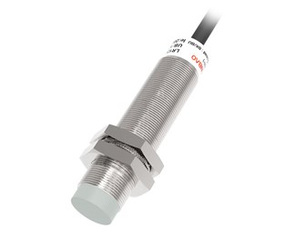 Non flush, 12mm cylinder, distans 4mm, NC, PNP, 2m kabel